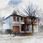 Rendering of Proposed Homes for 38 Thirty First Street. This severance was refused by TLAB